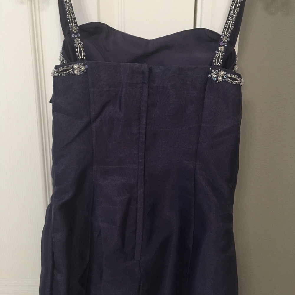 Purple cocktail/homecoming dress size girls’ 10/12 - Picture 7 of 8